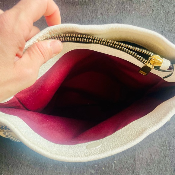 White MARC JACOBS Double Link 27 Shoulder Bag - Picture 7 of 9